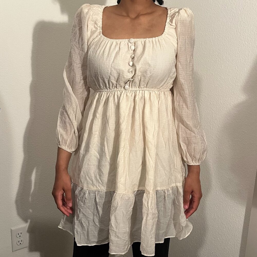 White Medieval Blouse